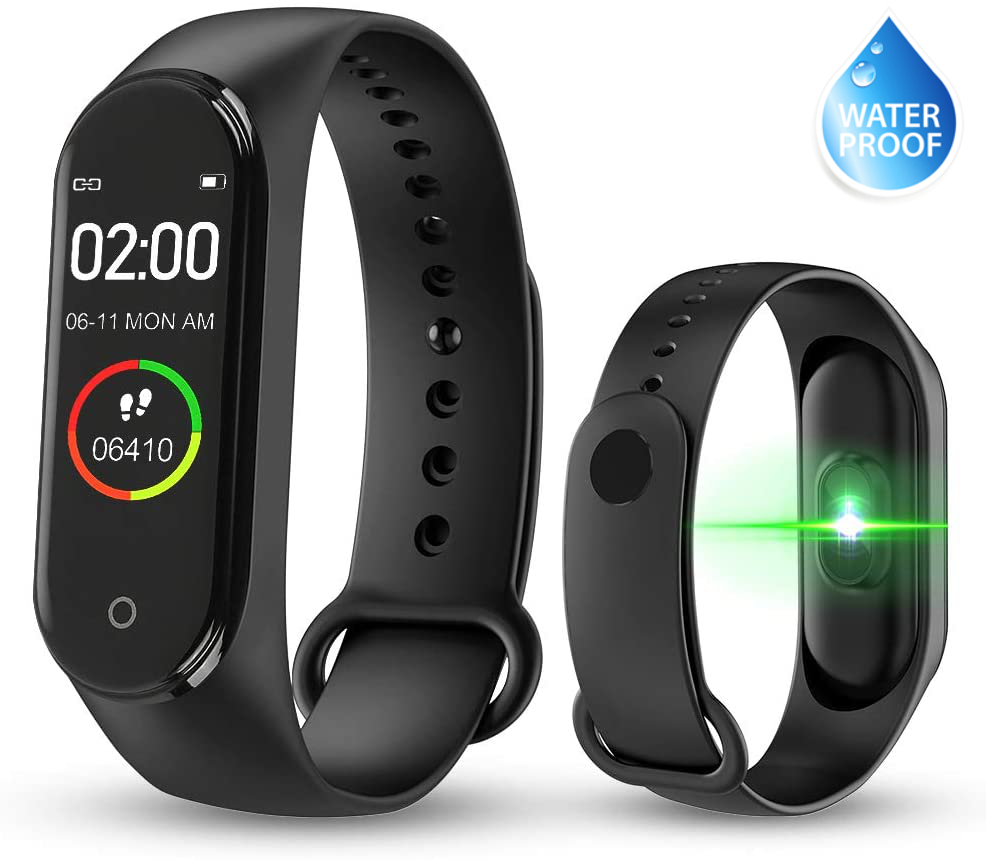 Bluetooth Smart Watch Fitness Tracker Sport Uhr Puls Armband